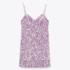 SHORT JACQUARD DRESS